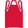 PolyCo 46509 VR® Red 6 Mil Die-Cut Apron, 35" x 55"