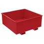 Vestil Rotate Box Hop 1.25CbYd Red