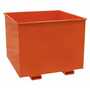 Vestil Rotate Box Hop 2.5CbYd Orange