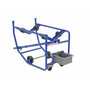 Vestil RDC-100-10 1K Cap Revolving Drum Cart