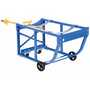 Vestil RDC-60-5-PU Rotating Drum Cart w/PolyU Whls .8K