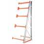 Vestil Steel Reel Rack Add-On Kit 36 In. x 36 In. x 96 In. 6000 Lb. Capacity White/Orange