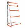 Vestil Steel Reel Rack Add-On Kit 36 In. x 48 In. x 96 In. 6000 Lb. Capacity White/Orange