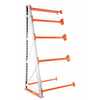 Vestil Steel Reel Rack Add-On Kit 36 In. x 48 In. x 96 In. 6000 Lb. Capacity White/Orange