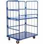 Vestil ROL-3143-2 Blue Rller Cntainer 31x43 1.1K
