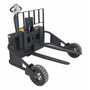 Vestil Steel Electric Pallet Truck 2000Lb Capacity Black / Yellow