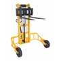 Vestil Steel Rough Stacker 62 In. Height 2,000 Lb. Capacity Yellow