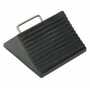 Vestil Molded Rubber Mini Wheel Chock 8 In. x 8 In. x 4 In. Black