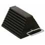 Vestil RWC-8-HDL 8"L Rubber Whl Chock Steel Hndle