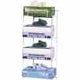 Rack`Em 4015 No-Spill 4-Box Glove Dispenser Rack