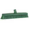 Vikan® Heavy-Duty Push Broom Head, 16.5", Soft/stiff Bristles, Euro-Thread