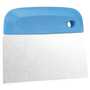 Vikan 40572 5.7" Dough Cutter, Stainless Steel Blade, Blue