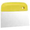 Remco 40572 Vikan 5.7" Dough Cutter, Stainless Steel Blade, Yellow