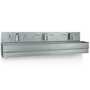 Roser 11738 Wall Mounted Wash Basin, 6 Units, No Soap Dispensers