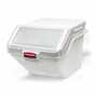 Rubbermaid FG9G5800 ProSave White Shelf Ingredient Bin 10.7 Gal.