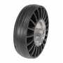 Vestil SAW-10 Rubber Wheel 10" 330lb Capacity Bk