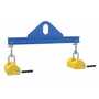 Vestil Steel Magnetic Spreader Beam 36 In, 2,000 Lb. Cap, Blue