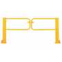 Vestil Steel Swivel Dock Gate Pair for 8 Ft. Door Yellow