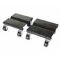 Vestil Steel Dolly Set 2 Quantity 8 In. x 8 In. x 3-5/8 In. Black