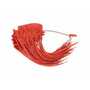 Vestil Polypropylene Security Seal 14-1/8 In. x 1 In. x 3/4 in, Red