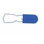 Vestil Polypropylene Security Seal 3 In. x 7/8 In. x 3/16 in, Blue