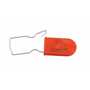 Vestil Polypropylene Security Seal 3 In. x 7/8 In. x 3/16 in, Red