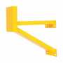 Vestil Steel Dock Shelter Guard Post 30 in, Yellow