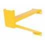 Vestil Steel Dock Shelter Guard Post 48 in, Yellow