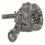 Vestil Steel Warning Siren Hand Crank Camouflage