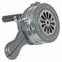 Vestil Steel Warning Siren Hand Crank Silver/Gray