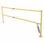 Vestil Steel Safety Lift Gate 10 Ft. Lowered Gate Width Yellow
