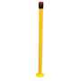 Vestil Steel Spring Loaded Bollard Beeper and Strobe 42 in, Yellow