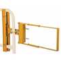 Vestil Steel Self-Closing Gate 24 In. to 40 In. Opening Yellow