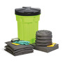 SpillTech SPKU-30-HV Universal 30-Gallon Hi-Viz OverPack Drum Spill Kit