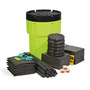 SpillTech SPKU-95-HV Universal 95-Gallon Hi-Viz OverPack Drum Spill Kit