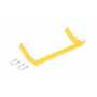Vestil 2 Step Retrofit Poly Backrail Kit