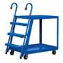 Vestil SPS2-2848-5PU Stock Picker 2 Shelf Poly 28x48