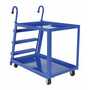 Vestil SPS2-2848 Stock Picker 2 Shelf Rubber 28x48