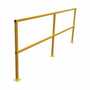 Vestil SQ-108 Safety Square Handrail 108"L Yellow