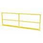 Vestil SQ-120-TB Safety Handrail w/Toe Board 120"L