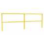 Vestil SQ-120 Safety Square Handrail 120"L Yellow