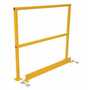 Vestil SQ-48-TB-HWR Handrail w/Toe Board and Hardware 48"