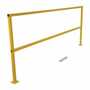 Vestil SQ-96-HWR Square Handrail w/Hardware 96"L