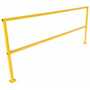 Vestil SQ-96 Safety Square Handrail 96"L Yellow