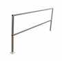 Vestil Aluminum Safety Handrail 108"Length