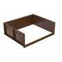 Vestil Pour In Place Shell 6'x6' Brown