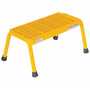 Vestil Aluminum 1 Step Stand 500 Lb. Cap, Yellow