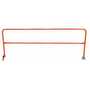 Vestil Dock Swing Gate 10'Length Orange