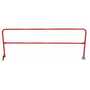 Vestil Dock Swing Gate 10'Length Red