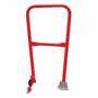 Vestil Dock Swing Gate 2'Length Red
